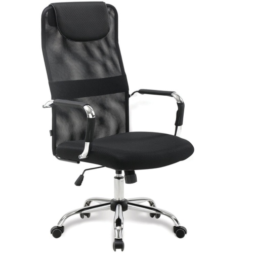 Кресло офисное Brabix Fit EX-514 сетка/ткань, черное 531949 фото 2